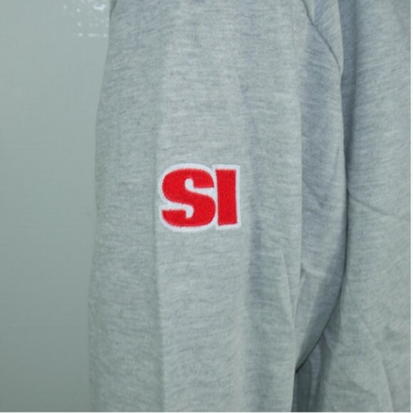 Greenbay Packers Fleece Hoodie NFL Sports Illustrated Mens Sz XXL 2XL Gray NWT - Picture 4 of 6